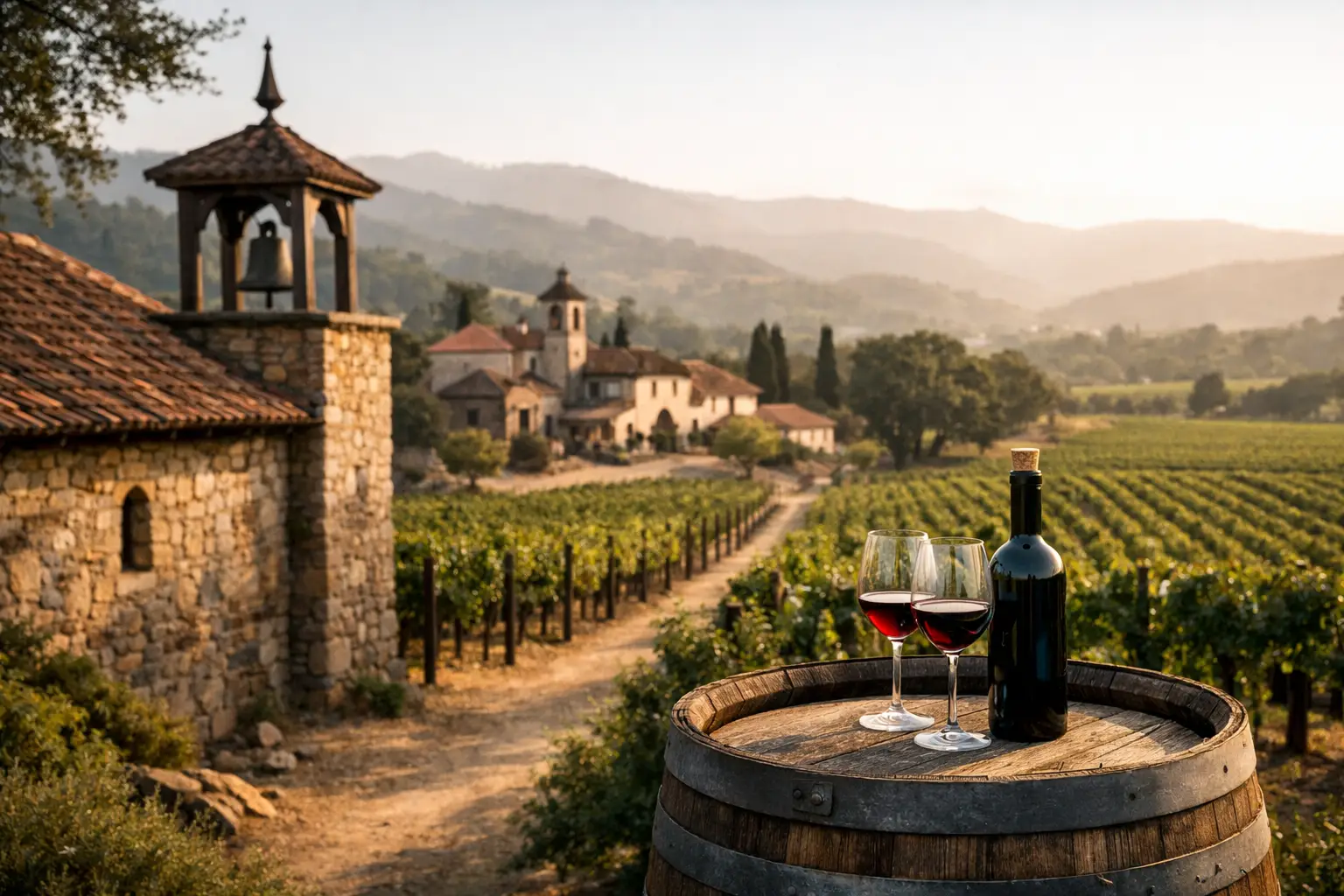 The History of Napa Valley Wineries That Endured